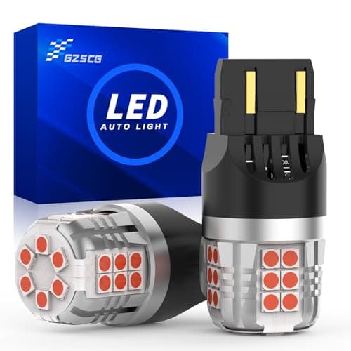 Image of GZ5CG W21/5W LED Bulbs Red T20 7443 580 Brake Light Bulbs 3030 30 SMD 900LM for Car Brake Lights Tail Lights DC 12V [Non-Canbus]
