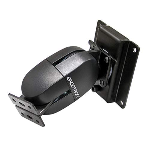 Image of Ergotron 100 Series Pivot Double - Mounting kit (double pivot) for flat panel - grey, black