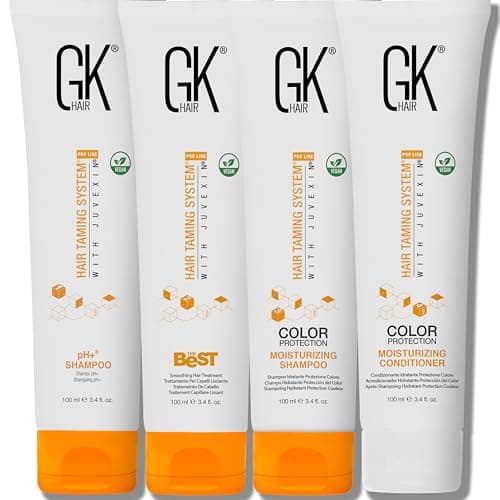 Image of GK HAIR Global Keratin The Best Kit (3.4 Fl Oz/100ml) Smoothing Keratin Hair Treatment Professional Brazilian Complex Blowout Straightening For Silky Smooth & Frizz Free Hair