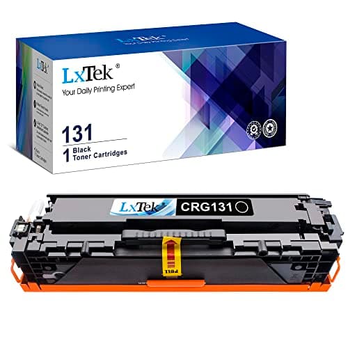 Image of LxTek 1 Black Compatible 131 Toner Cartridge Replacement for Canon 131 HP 125A 128A 131A for Canon ImageClass MF624Cw MF8280Cw MF628Cw LBP7110Cw HP LaserJet CP1525nw CM1312nfi Printer