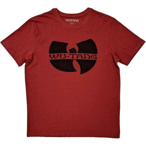 Image of Wu-Tang Clan T Shirt Katana Logo Official Unisex Red L