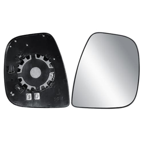 Image of Driver Right Side O/S Door Wing Mirror Replacement Glass Heated with Back Plate for Citroen Dispatch Berlingo Peugeot Expert Partner Vauxhall Vivaro Combo Fiat Scudo Doblo 2016-2025