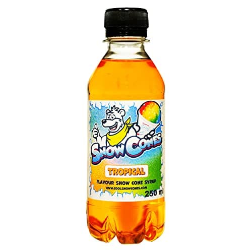 Image of Slush Snow Cone Syrup - Compatible with ALL Slush Puppy Machines 250ml Bottles Pick Your Flavour (Tropical)