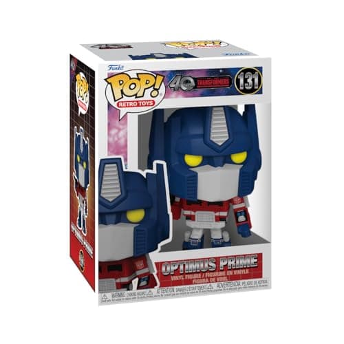 Image of Funko Pop! Retro Toys: Transformers G1 - Optimus Prime - Transformers Classic - Collectable Vinyl Figure - Gift Idea - Official Merchandise - Toys for Kids & Adults - TV Fans