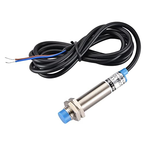 Image of Heschen M12 Inductive Proximity Sensor Switch Non-shield Type LJ12A3-4-J/EZ Detector 4mm 90-250VAC 400mA Normally Open(NO) 2 Wire