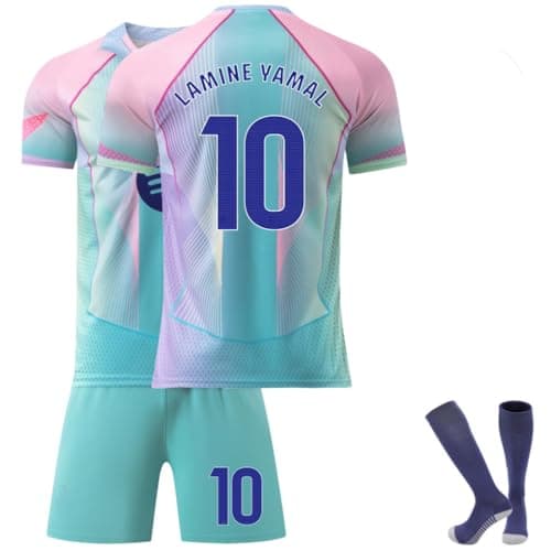 Image of Boys Football Jersey Men Kids Jersey Sets Soccer Jersey 2026 Football Fans Gifts TrainShirts with Socks