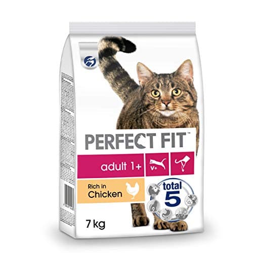 Image of PERFECT FIT Dry Cat Food Advanced Nutrition for Adult Cats 1+ with Chicken, 1 Bag (1 x 7 kg)