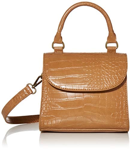 Image of The Drop Women's Diana Top-Handle Crossbody Bag, Camel, One Size