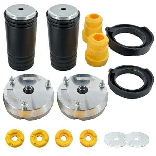 Image of Kalmaegee 14PCS Front Strut Shock Mount Upper Lower Support and Bump Stops Kits Replacement Compatible with BMW X5 E70 X6 E71, 31336788776, 31336774738, 31336776391