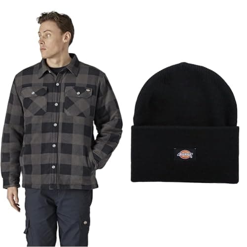 Image of Dickies Portland Shirt + Acrylic Cuffed Beanie Hat