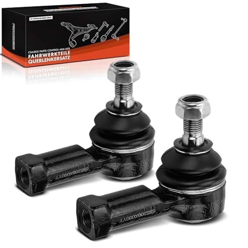Image of Frankberg 2x Tie Rod End Track Rod End Front Axle Compatible with i10 PA 1.0L 1.1L 1.2L 2007-2017 Picanto SA 1.0L 1.1L 2004-2011 Picanto BA 1.0L 1.1L 2005-2011 Replace# 568200X000