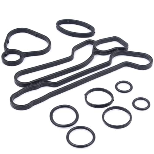 Image of ROBUST Oil Cooler Gaskets Set for Vauxhall/Opel Astra H Corsa D Insignia A Meriva A Mokka Signum Vectra C Zafira B C Chevrolet Aveo Cruze Alfa Romeo 159 Fiat Croma 5650962 5650960 5650966
