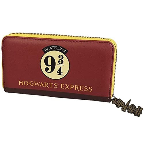 Image of Groovy Uk Womens Harry Potter Purse, Black/Burgundy/Cream, One Size UK