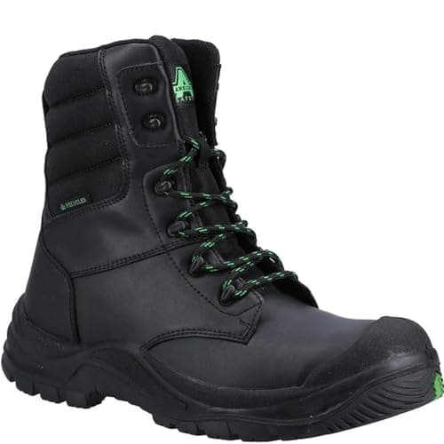 Image of Amblers Safety Unisex 503 Safety Boots, Black, Size UK 10.5