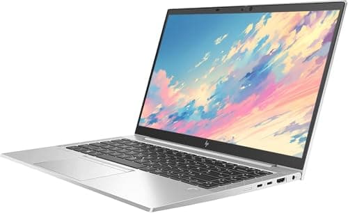 Image of HP EliteBook 840 G7 Business Laptop Computer, 14" FHD(1920x1080) PC, Intel Core i5-10310U, 16GB RAM, 512GB SSD, US QWERTY Keyboard, Windows 11 Pro (Renewed)