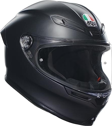 Image of AGV - K6 S AGV E2206 MPLK, Full-face Motorcycle Helmet, Unisex, Matt Black, S