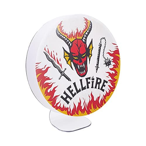 Image of Stranger Things Hellfire Club Logo Light Merchandise - Wall Mount or Free Standing