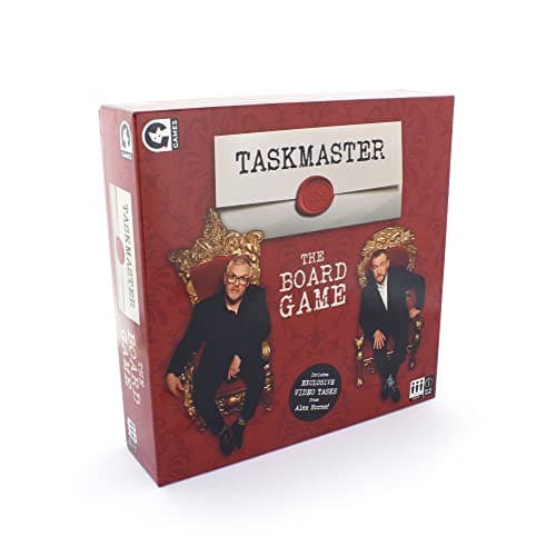 Image of Ginger Fox Taskmaster Board Game - Compete With Family & Friends In Ludicrous Tasks To Be Crowned Taskmaster Champion