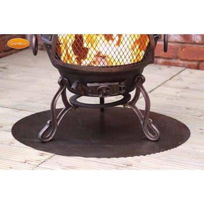Image of Gardeco FL-PROTECT Floor Protector, Bronze, 2 x 60 x 70 cm