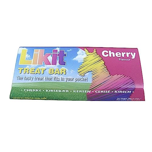Image of Likit Treat Bar 90g | Great Horse Treat for Training or Reward | 90g (Cherry)