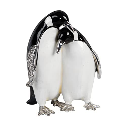 Image of Pair of Penguins - Trinket box - Treasured Trinkets