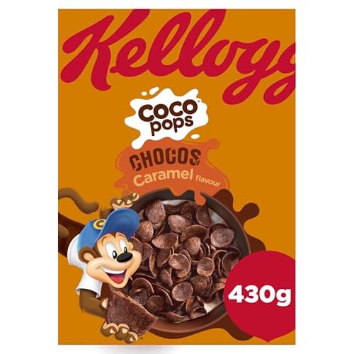 Image of Kelloggs Coco Pops Chocos Salted Caramel 430g
