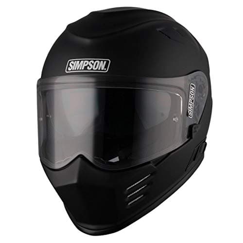 Image of Simpson Venom Helmet, Matt Black, Size XS