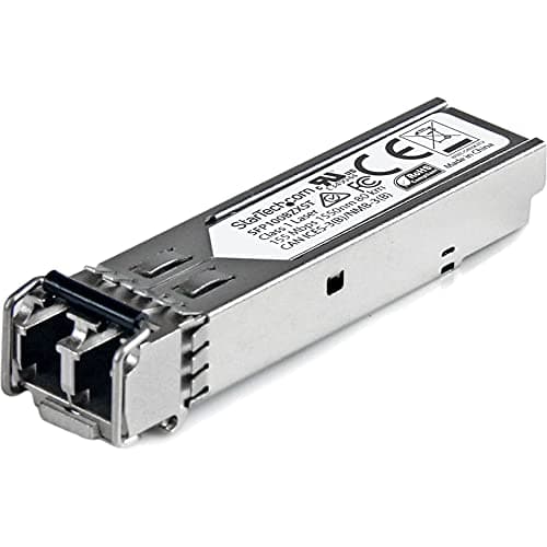 Image of StarTech.com MSA Uncoded Compatible SFP Module - 100BASE-ZX - 100MbE Single Mode Fiber (SMF) Optic Transceiver - 100Mb Ethernet SFP - LC 80km - 1550nm - DDM (SFP100BZXST)