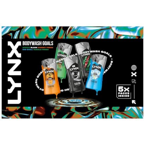 Image of Lynx Bodywash Collection 5pk gift set collection for men Perfect for Birthdays, Christmas Birthday Holiday