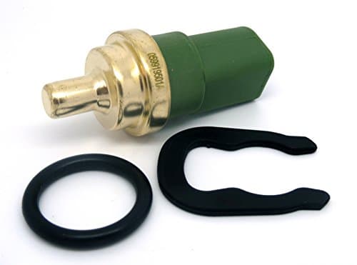 Image of Green 4 pin Water Coolant Temperature Gauge Sensor 059919501A Temp Sender Clip & O ring VW Vilkswagen Audi Skoda SEAT