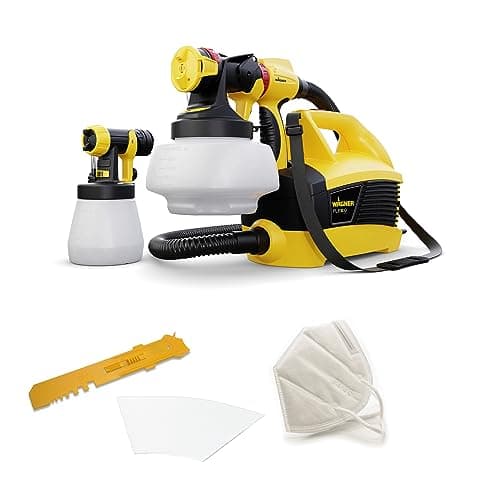 Image of WAGNER Universal Sprayer W 690 FLEXiO - Electric Paint Sprayer for Wall & Ceiling/Wood & Metal paint - interior and exterior usage, covers 15m² - 6 min, 1800 ml/ 800 ml capacity, 630 W, 3.5 m hose