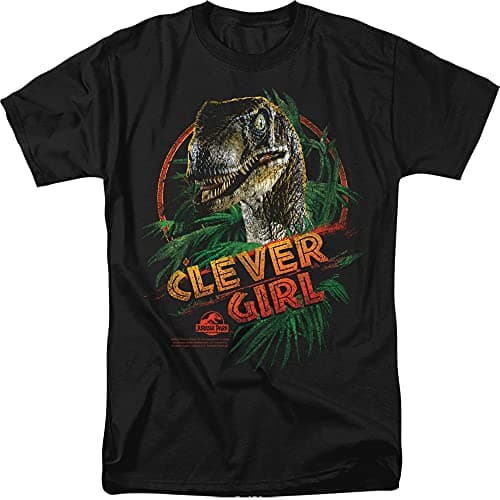Image of Clever Girl -- Jurassic Park Adult T-Shirt, X-Large