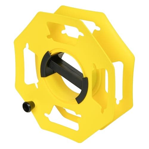 Image of SLx Tidy Reel 25m Heavy Duty Cable Reel Empty Camping Electric Hook Up Cable Winder, Extension Lead Christmas Light Storage Holder for Caravan Leads Cables Cords and EV Charging Cables