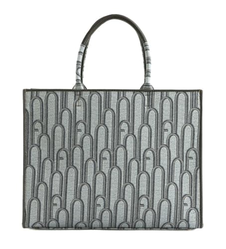 Image of Furla shoulder bag shopper bag Opportunity Tote Toni Cristallo light blue