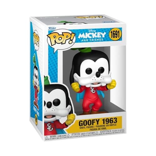 Image of Funko Pop! Disney: Goofy Through the Ages - 1963 - Collectable Vinyl Figure - Gift Idea - Official Merchandise - Toys for Kids & Adults - Cartoon/Animation Fans - Model Figure for Collectors