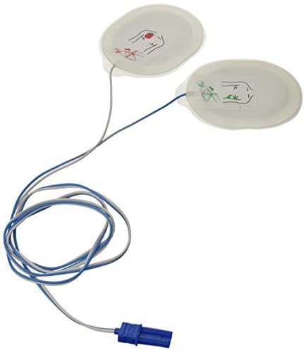 Image of F7956 Pair of disposable defibrillation pads for Schiller - for adult use