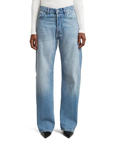 Image of G-STAR Women's Bowey 3D Boyfriend Jeans, Multicolour (faded blue chrome D25372-E267-H544), 28W / 32L