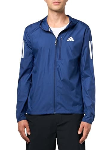Image of adidas Men's Own The Run Jacket, darkblue, M