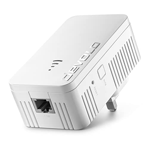 Image of Devolo 8868 WiFi Repeater - Mesh WiFi Amplifier & Access Point, 1,200 Mbit/s, 1x LAN, White