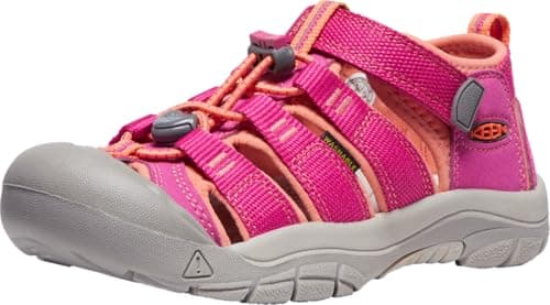 Image of KEEN Unisex Kids Newport H2 Sandal, Very Berry Fusion Coral, 1 UK