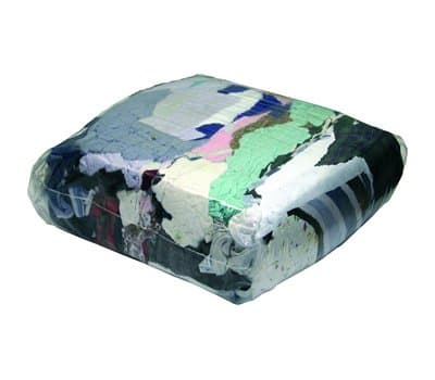 Image of 2 x 10 kg General Purpose 'Rags-In-A-Bag' Various types of material including cotton & towelling Abrasives & Bodyshop