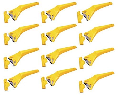 Image of STANLEY 028590 Window Glass Scraper Paint Sticker Poster Remover **Pack of 12 **