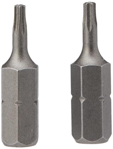 Image of Bosch 2609255931 25mm Torx Screwdriver Bit in Standard Quality T8 (2 Pieces)