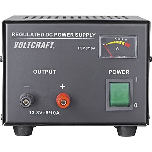 Image of Voltcraft FSP-1138 Fixed Voltage 13.8V/DC 8A 110W Number of Outputs 1 x