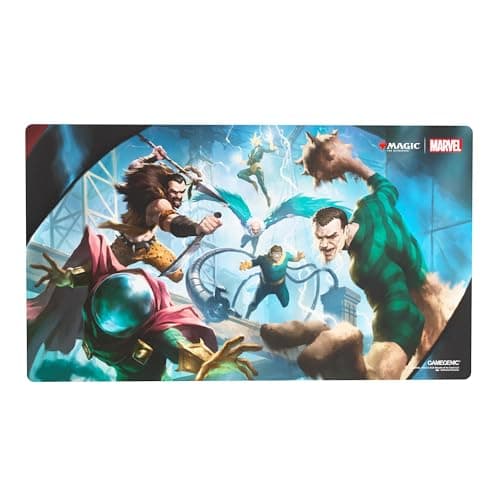 Image of Gamegenic, Magic: The Gathering - Marvel's Spider-Man Prime Playmat - Sinister Six 2mm Thick Play Mat