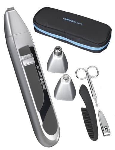 Image of BaByliss For Men 7630BU Mini Trim Grooming Kit - Silver
