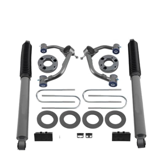 Image of Full Suspension Lift Kit Plus Upper Control Arms Compatible With 2021 2022 2023 2024 2025 4WD 3 Inch