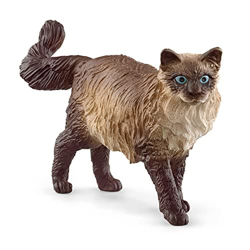 Image of SCHLEICH 13940 Ragdoll Cat Farm World Toy Figurine for children aged 3-8 Years