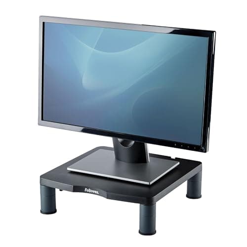 Image of Fellowes® Standard 3 height Monitor Riser 51mm - 102mm 17in/21inch Capacity Graphite Ref 9169301