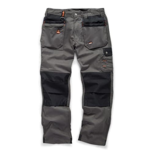 Image of Scruffs Worker Plus Graphite Grey Work Trousers (32" Waist Short Leg)